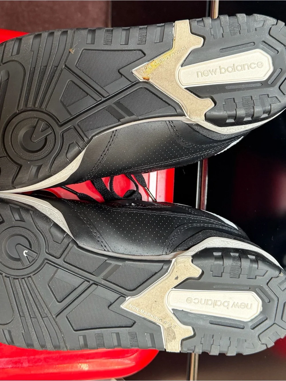 Comme des Garçons x New Balance 550 Men’s Sneakers in Black/White